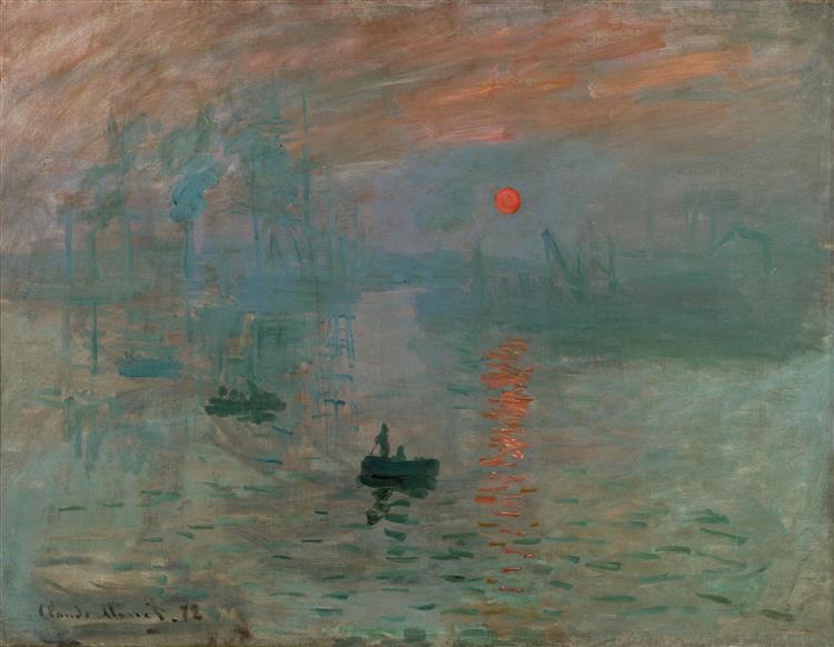 Impression, soleil levant Claude Monet | 1872 | Oil, canvas